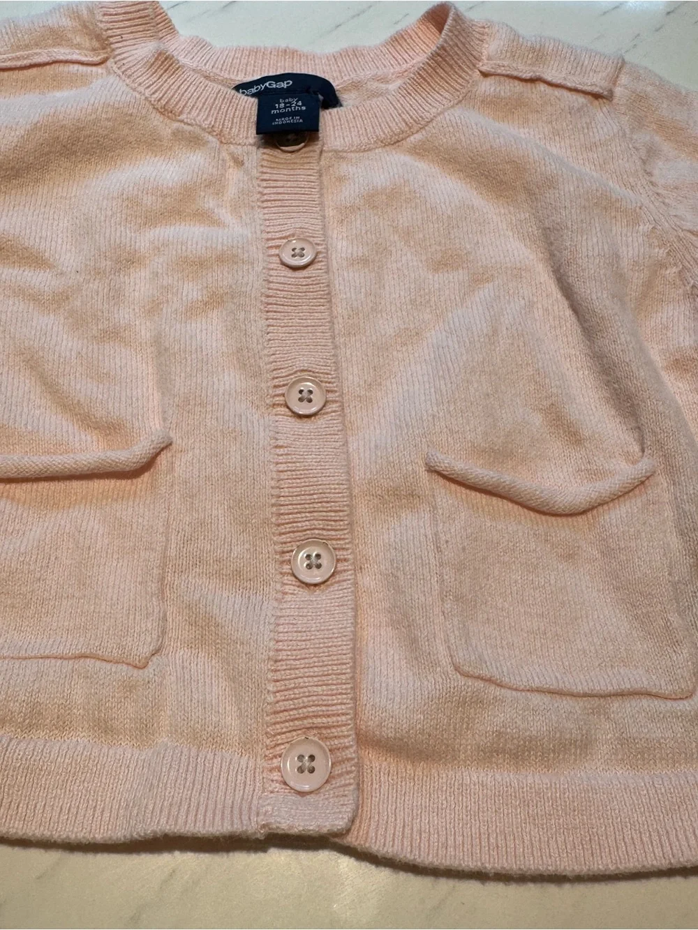 GAP Pink Girls Knit Cardigan and Tulle Skirt Set